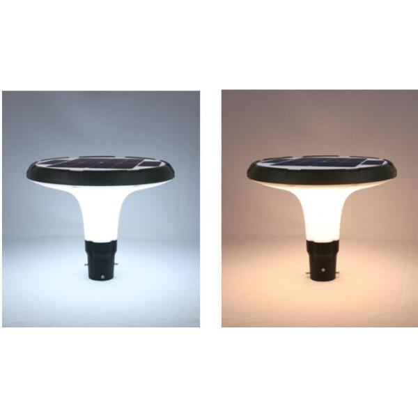 Courtyard Pathway Pole Mounted Lm80 LED Solar Lawn Lights