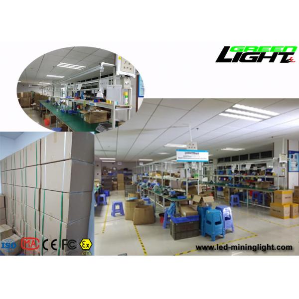 Anti Explosive Wireless Cap Lamp Mining 4000lux IP67 Rechargeable Battery