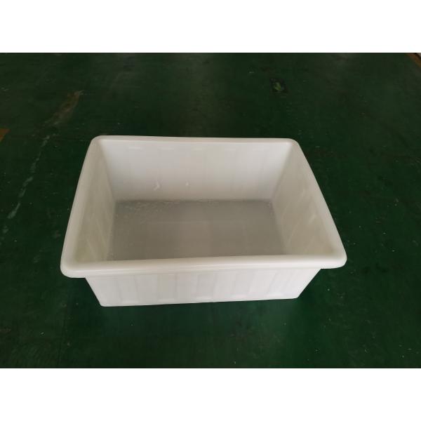 K350L Open Top Large Aquaponics Fish Tank With Rectangular / Square Shape LLDPE