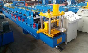 Quality Building Material Steel Roof Purlin C Channel Roll Forming Machine Auto Punching for sale