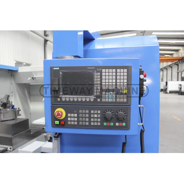 2-Axis Horizontal Flat Bed CNC Lathe Turning Machine for High Precision Turning