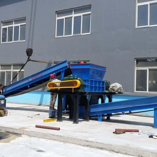 Multi-Function Shredder for Plastic Wood Rubber Tyre Scrap Metal Recycling