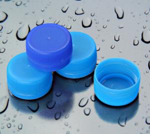 Quality China PE plastic screw spring water bottle caps for sale