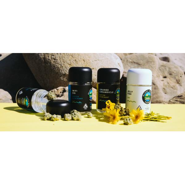 Wax Packaging Glass Dab Jars Weed Concentrate Containers