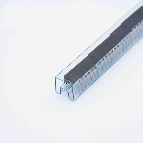 Clear Soft PVC Anti Static IC Tubes Custom High Level Environmentally Friendly