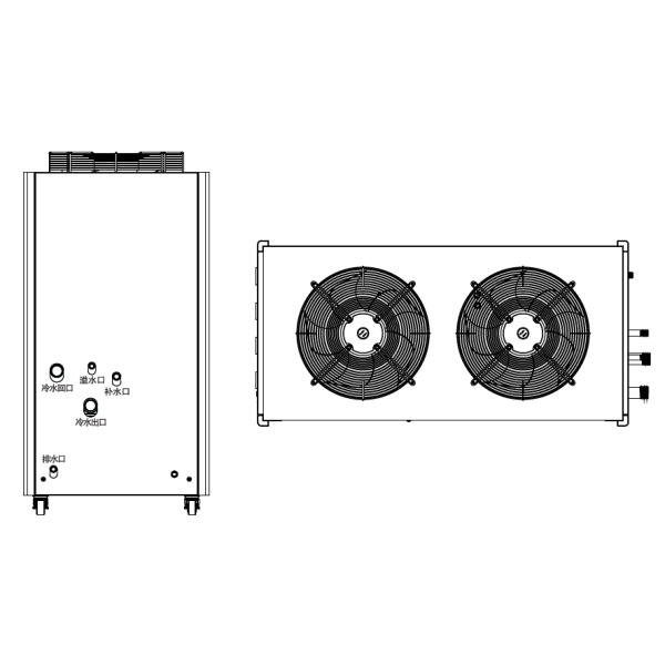 3 Phase Industrial Mold Temperature Controller Cooled Air Type 50Hz 380V