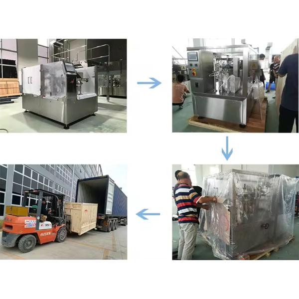Automatic Pouch Powder Packing Machine for Food Doypack Filling Coffee Milk