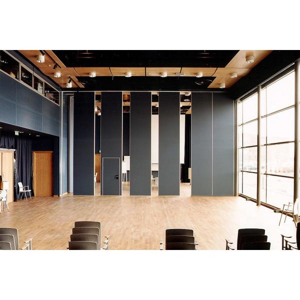 100 Type Acoustic Soundproof Movable Operable Wall For Function Hall