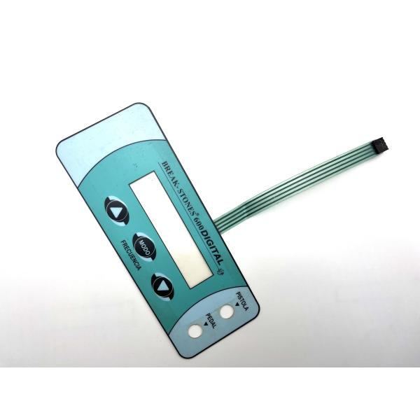 Polyester One Membrane Switch Keypads 3M Adheisve For Application Controls
