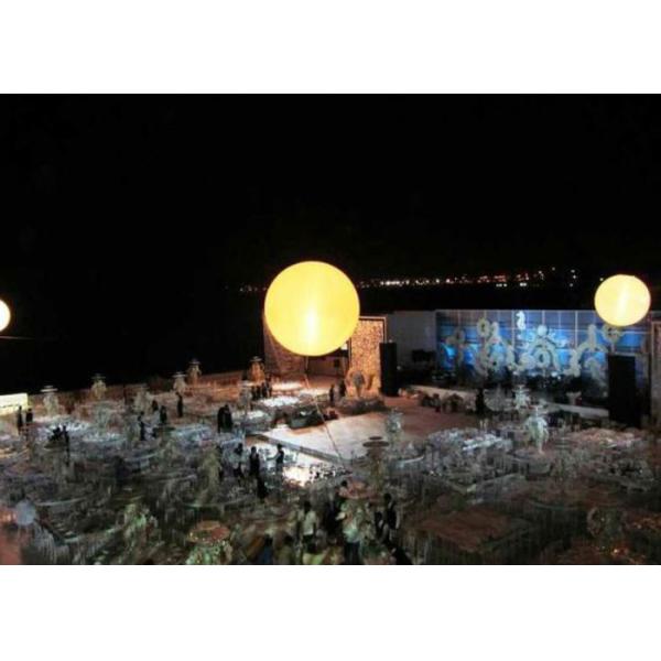 2000W Inflatable Led Light With Halogen Lamp Moon Balloon