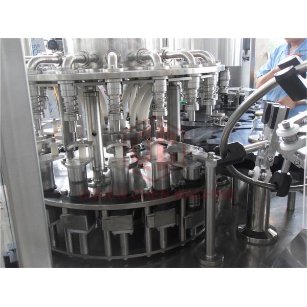 3 In 1 Automatic Glass Bottle Filling Machine Mango Puree Basil Seed Capping