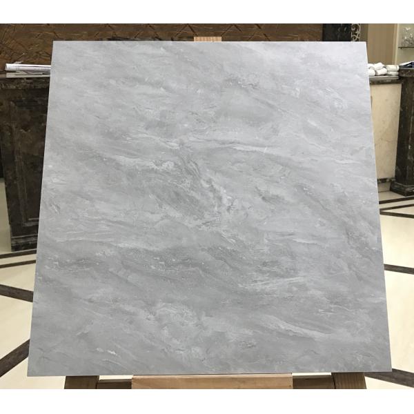 Non-Slip Ceramic Rustic Tile 400x400mm Gray Matt Glazed Flooring