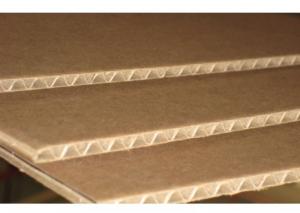 China Packaging Hard Cardboard Sheets For Double Wall Shipping Boxes on sale