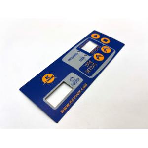 Polyester Custom Printed Digital Membrane Keyboard With Transparent Window