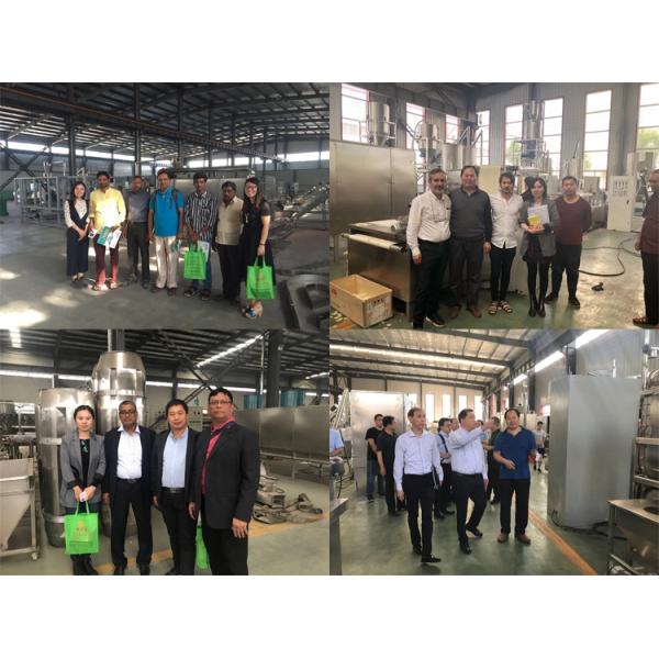 Dry Extruded 800Kg/hr Pet Food Processing Equipment