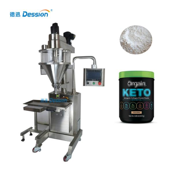 Coffee Talcum Semi Automatic Powder Filling Machine