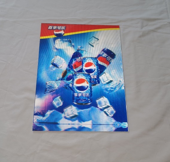Reusable UV Printing 3D Lenticular Advertising Printing