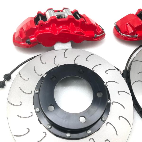 Jekit 6 Pots Red Caliper Disc Size Customized Full Floating Bell Kit