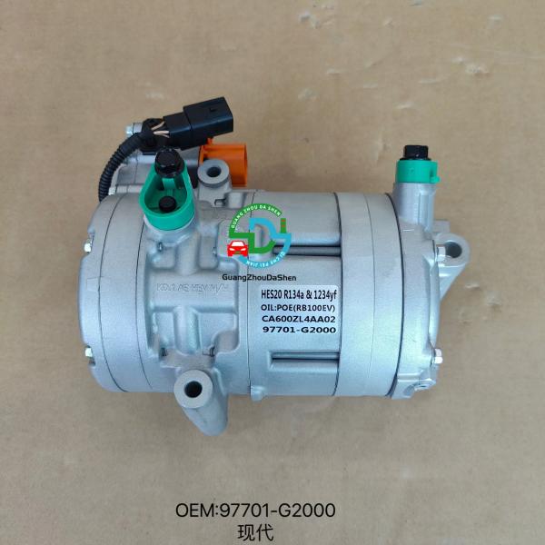 Hyundai Electric Car AC Compressor 97701-G2000 EV Compressor Assembly