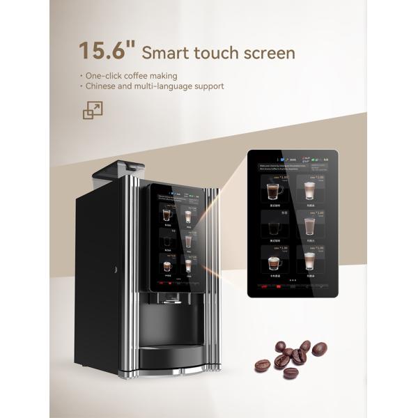Tabletop Coffee Vending Machine for Office with 15.6 Touch Screen