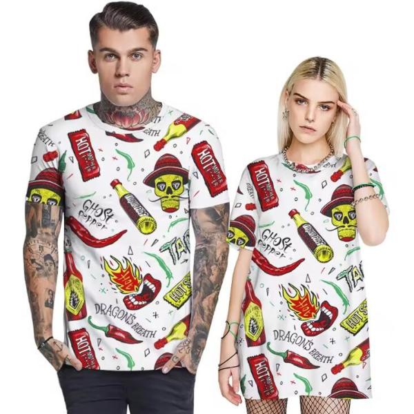 Hip Length Plus Size Sublimation Shirts