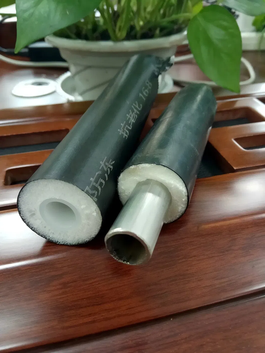 Continuous PU Foaming Pre-Insulated Pipe Production Line For HDPE Outer Jacket And Thermal Insulation