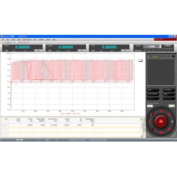 600KN Force UTM Universal Testing Machines Controlled by Computer GB/T228 -2002 600MM