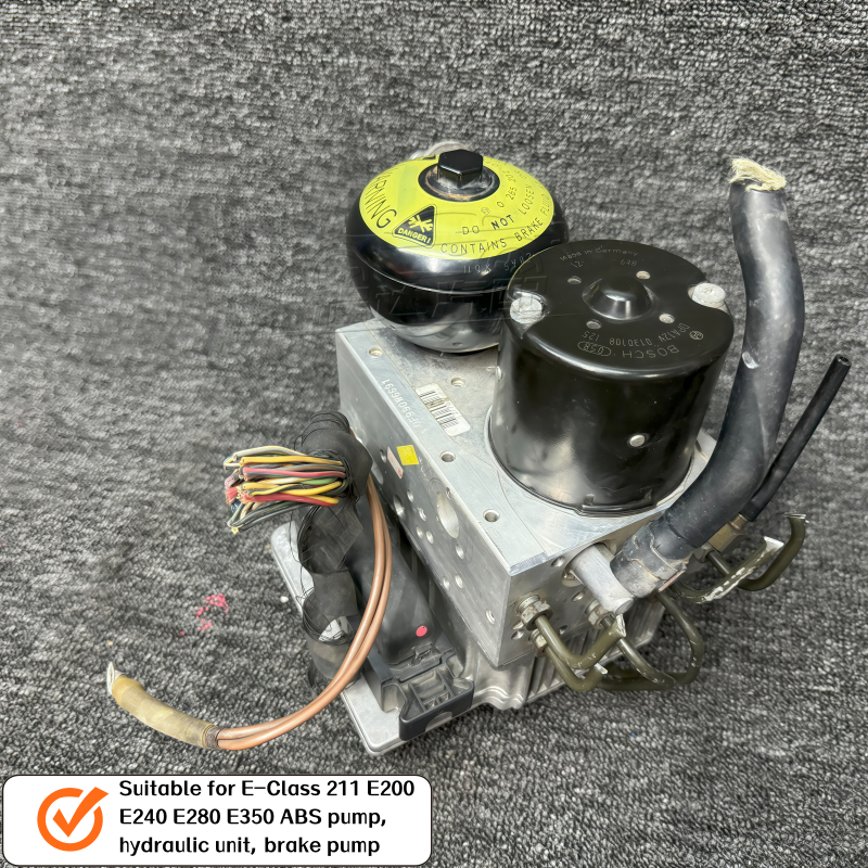 Applicable to for Mercedes-Benz 211 E-Class E200, E240, E280, E350, E500 ABS SBC Brake, Anti-lock Braking System Hydraulic Pump