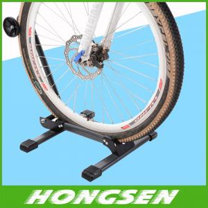 China New Arrival Bike Parking stand Storage Stand Foldable Bicycle wheel display Racks on sale