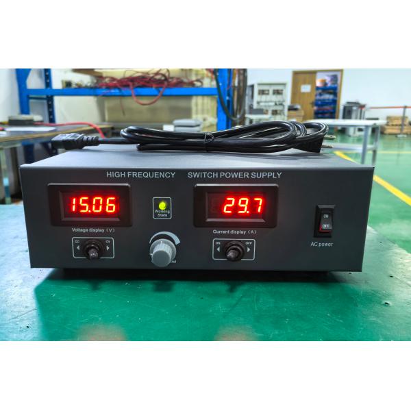 Output Current 0-30A Electroplating Power Supply For Gold And Silver Input Voltage AC Input 220V Single Phase