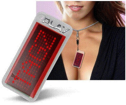 led flashlight necklace,TXT Tagz Scrolling LED Messager