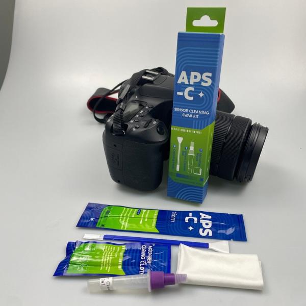 Professional camera sensor cleaning swabs
