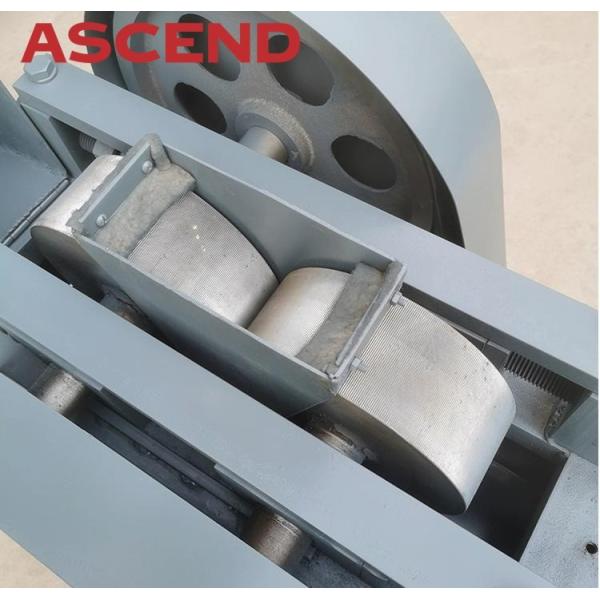 Small Lab Double Roller Crusher Machine To Crush Iron Gold Copper Ore Stone For Laboratory Testing