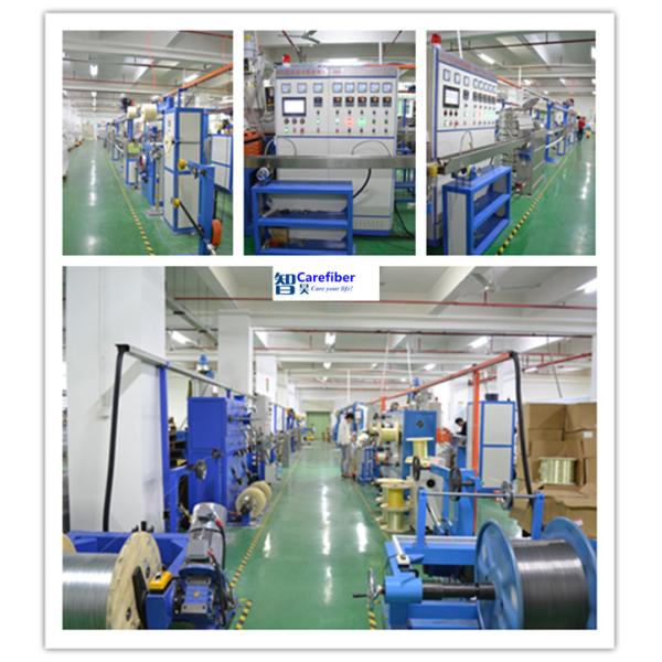 G657A G.652D 1 2 4Core FTTH Drop Cable Outdoor Optical Fiber