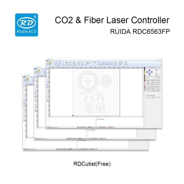 RUIDA RDC6563FP 6-Axis Fiber CO2 Laser Controller for Engraving Cutting