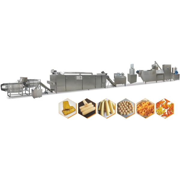 Stainless Steel Puff Snack Machine Rice Powder Making Machine SS304 Material