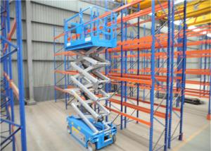 Quality Straight Aerial Tilting Heavy Duty Scissor Lift Dimensional Stable Outdoor Applied for sale