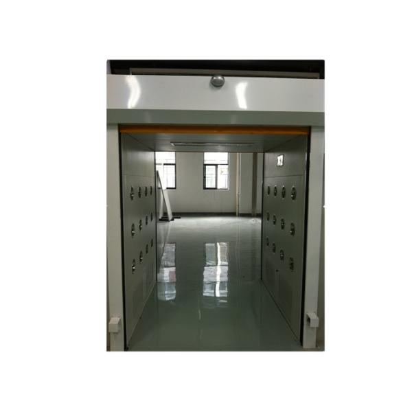 Anti-Static Class 1000 Cleanroom Air Shower Tunnel With 3 Directional Blowing