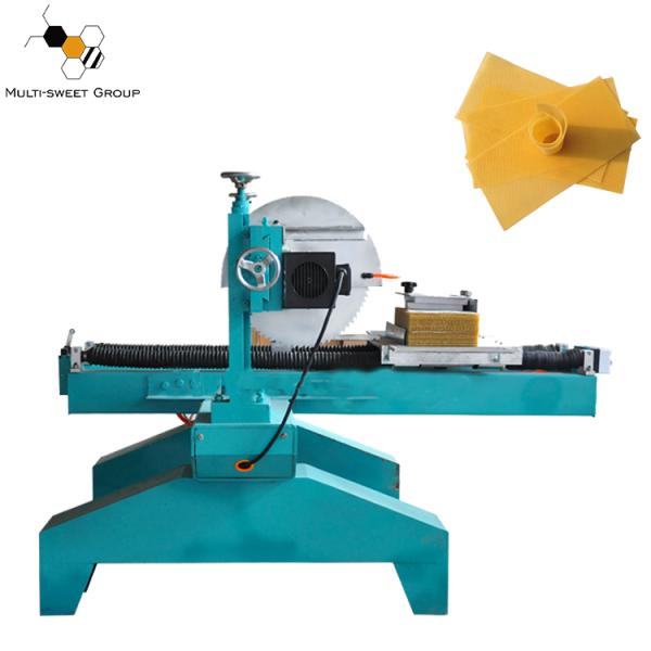 Electric 3000pcs/H Beeswax Machine 430mm Sheet Cutting Machine