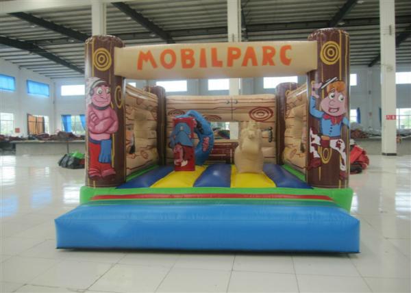 Buy Customized Mini Kids Inflatable Bounce House Quadruple Stitching 3 X 4 X 3m Inflatable mini bouncer at wholesale prices