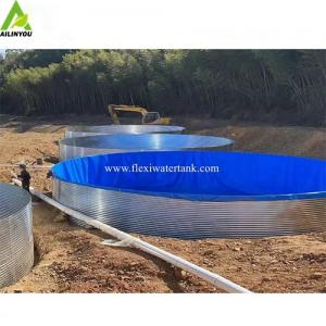 Quality High Quality Tanque Para Acuicultura Portable Water Tank With Pump Pvc Fish Farming Tank for sale