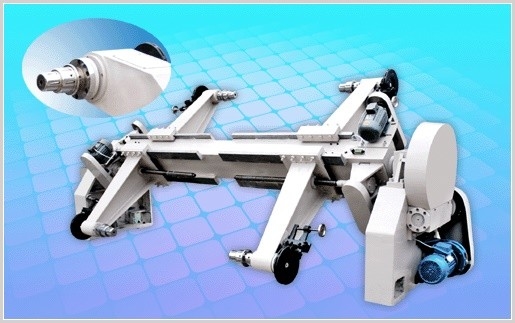 Single Facer Corrugation Line, Mill Roll Stand + Single Facer + Rotary Cutter