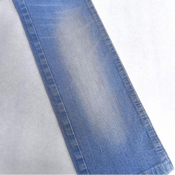10 Oz Heavyweight Twill Slub Elastic Dark Blue Denim For Waist Jeans Yarn Count 10 Durable JSD3013