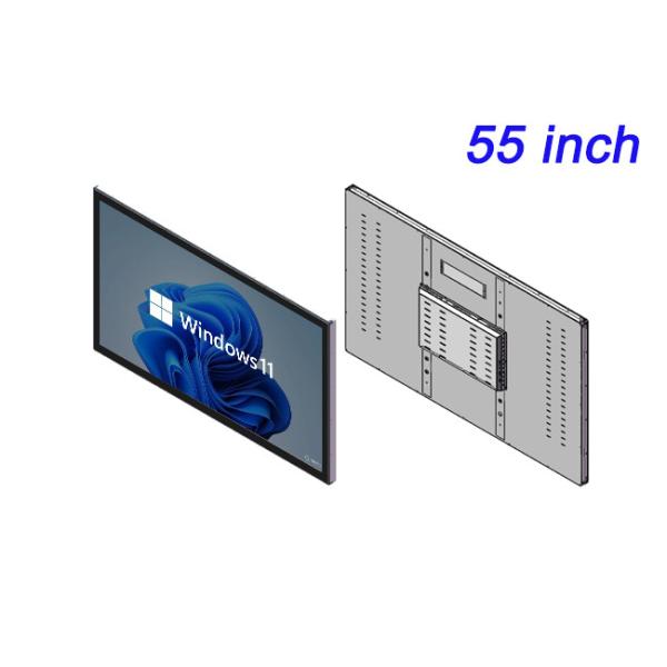 55-Inch Windows Touch Embedded Screen for Corporate Presentations, Digital Art Installations, Interactive Museum Exhibits, and High-End Video