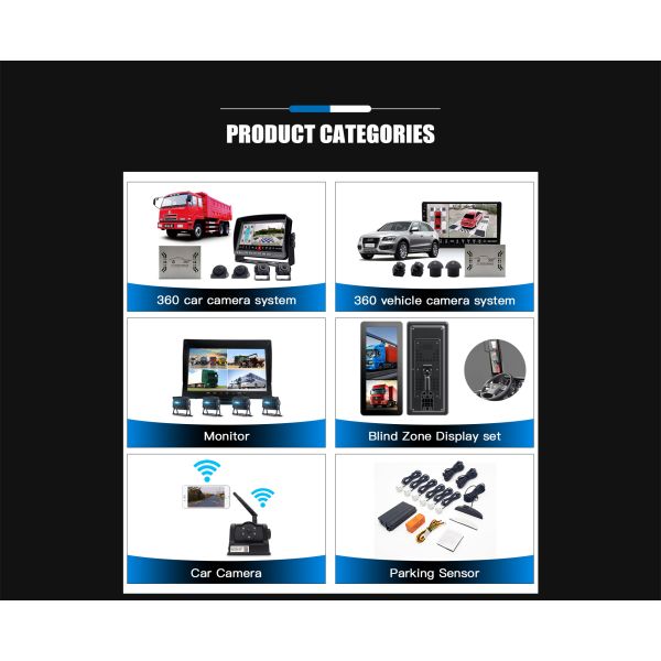 WiFi Camera Upgraded Wireless Backup Camera Battery Powered with Motion Detection