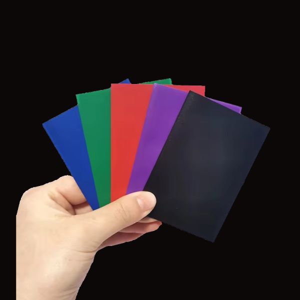 Custom Card Sleeve Transparent Standard Trading Card Penny Sleeves Protector Soft Clear Card Sleeves for Photo Game Sports