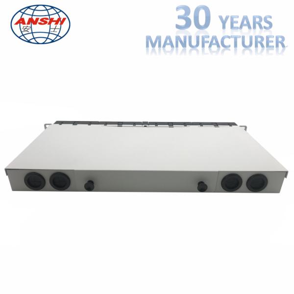 Distribution Ftth 4u Optical Fibre Frame 19 Inch