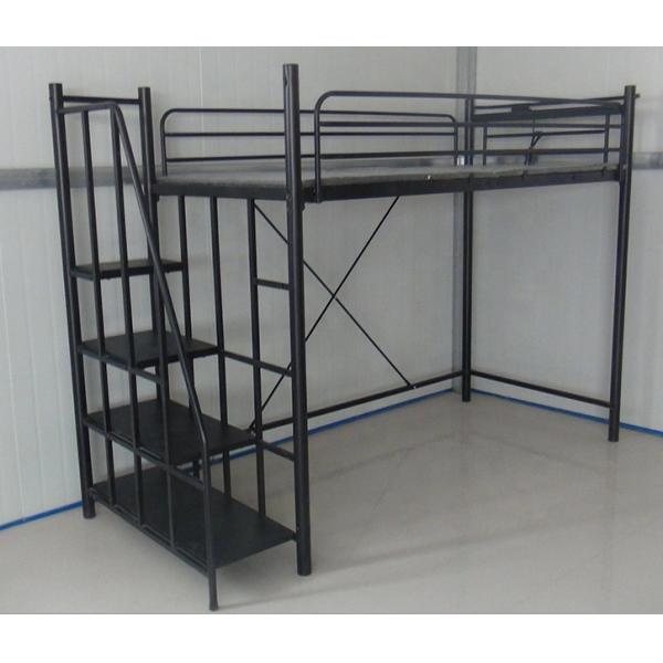 Knock Down 2 Layers Steel Metal Bunk Bed Frame