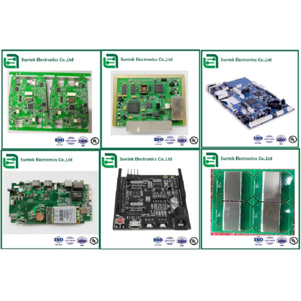 Small-to-Medium Batch Multilayer Aluminum PCB Assembly Immersion Tin / Gold / sliver 1L-32L RoHS Compliant
