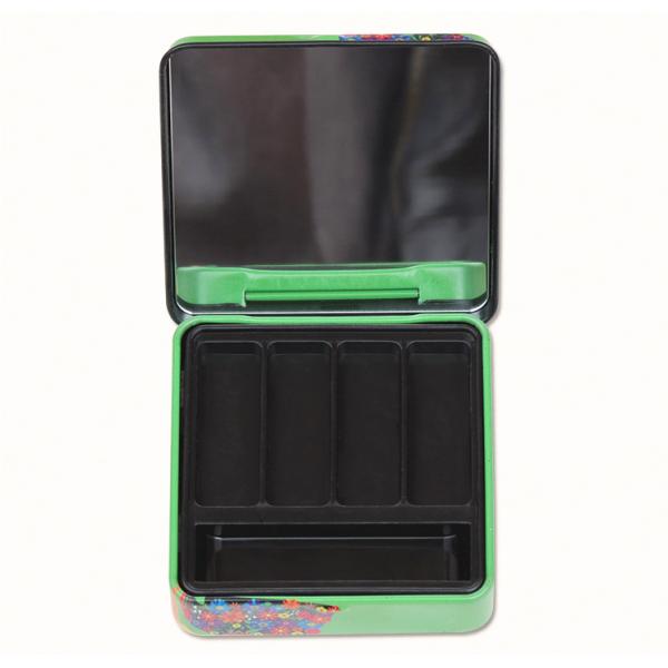 Rectangular / Square Customized Mini Mint Candy Tin Box 0.23mm Tinplate Metal